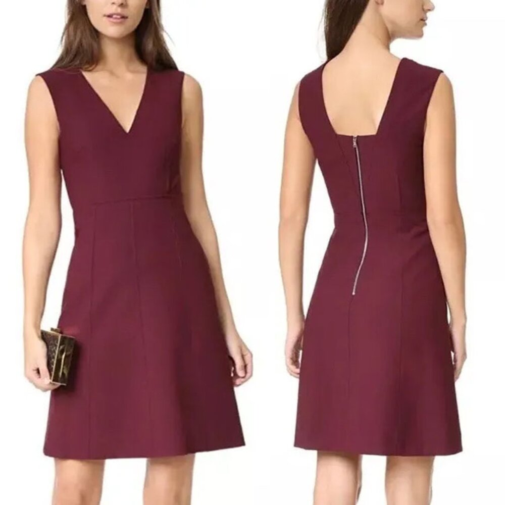Elizabeth and James Charlie Dress 8 Bordeaux Burgundy Pretty Little Liars $385